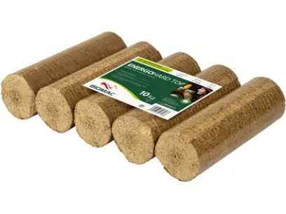 DŘEVĚNÉ BRIKETY ENERGO HARD TOP - balík 10kg